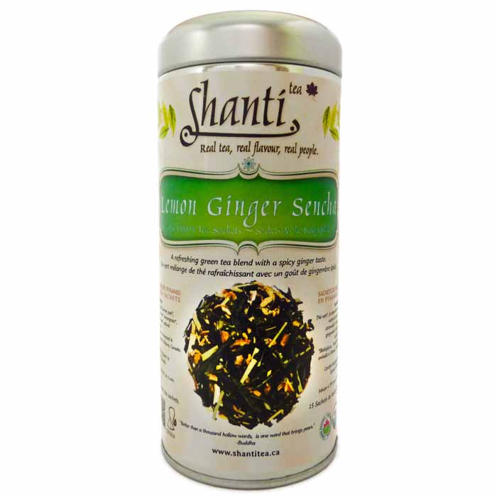 Lemon Ginger Sencha - Lotus Teabag Collection
