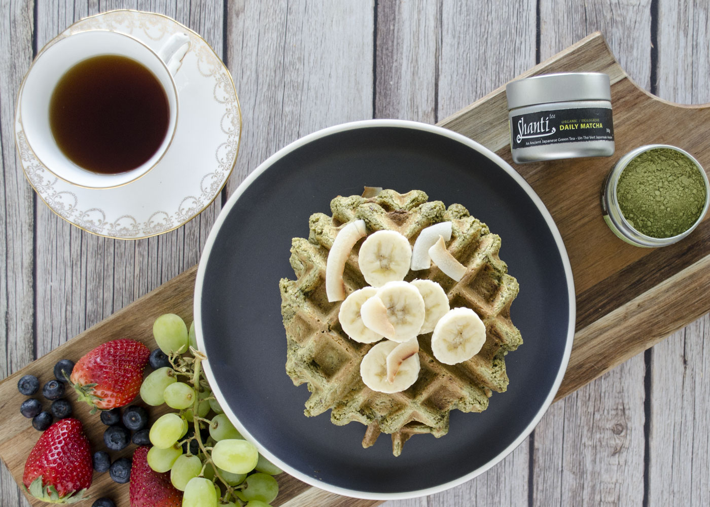 Matcha Waffles