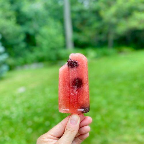 Superfruit iced tea pops