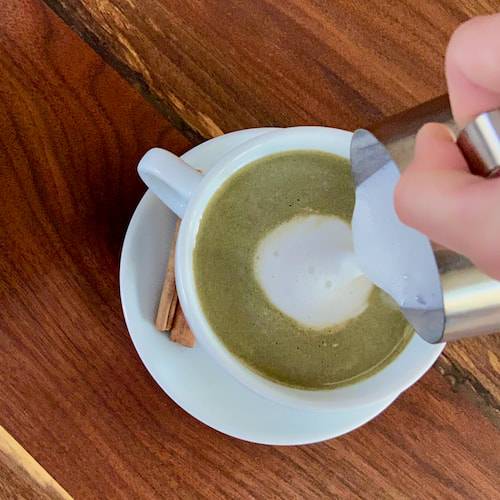 Discover a new matcha latte