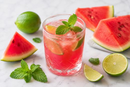 Watermelon cooler tea