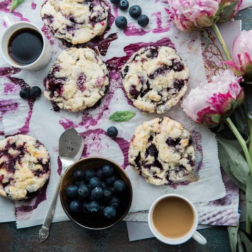 Blueberry scones