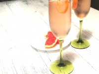 Teatail: Grapefruit Ginger Sparkler