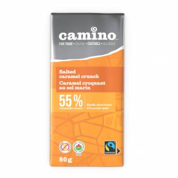 Camino Salted Caramel Crunch Chocolate