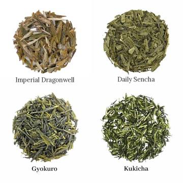 A Green Tea Sampler