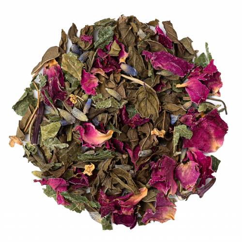 Rose Petals organic tea from Shanti Tea