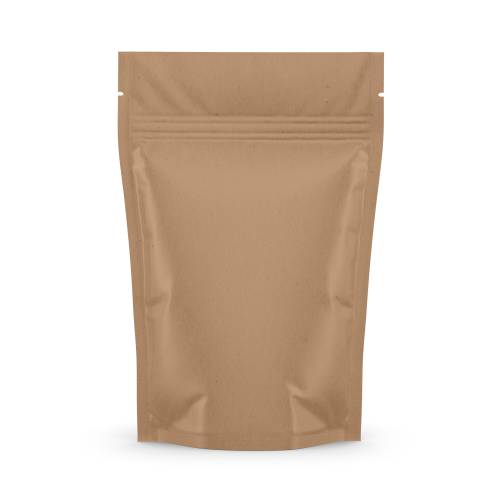 Kraft Paper Stand Up Pouches - Brown